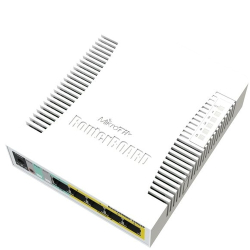 MikroTik CSS106-1G-4P-1S, RB260GSP