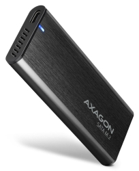 AXAGON EEM2-SBC, USB-C 3.2 Gen 2 - M.2 SATA SSD kovový RAW box, bezšroubkový