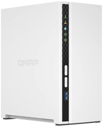 QNAP TS-233 (4core 2,0GHz + NPU, 2GB DDR4 RAM, 2x SATA, 1x GbE, 1x USB 2.0, 1x USB 3.2)