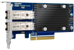 QNAP QXG-10G2SF-X710 - 2x 10GbE SFP+, PCIe Gen3 x8