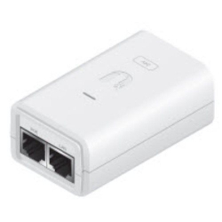 BULK UBNT POE-24-7W-G-WH, gigabitový poe adaptér, včetně napájecího kabelu