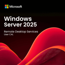 Elektronická licence: Microsoft CSP Windows Server 2025 Remote Desktop Services 1 User CAL - trvalá licence