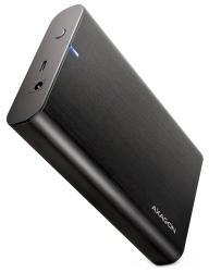 AXAGON hliníkový box pro 3,5" SATA HDD / EE35-A6C / USB-C 3.2 Gen1 / kabel 60cm