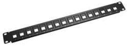 DATACOM 19" Neosazený Patch panel 16 port